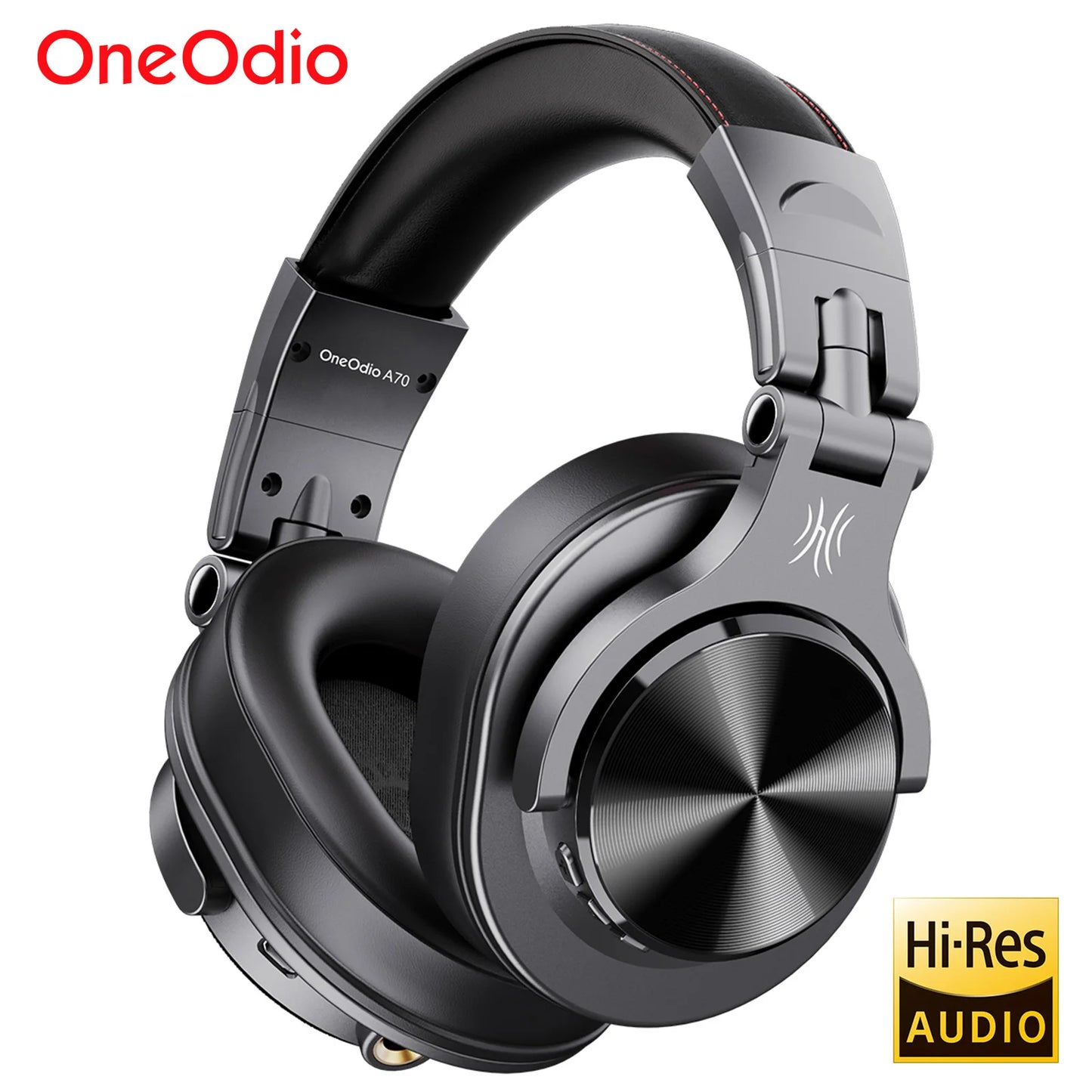 Oneodio Fusion A70 Bluetooth Headphones Hi-Res Audio Over Ear Wireless Headset Professional Studio Monitor DJ HiFi Headphones