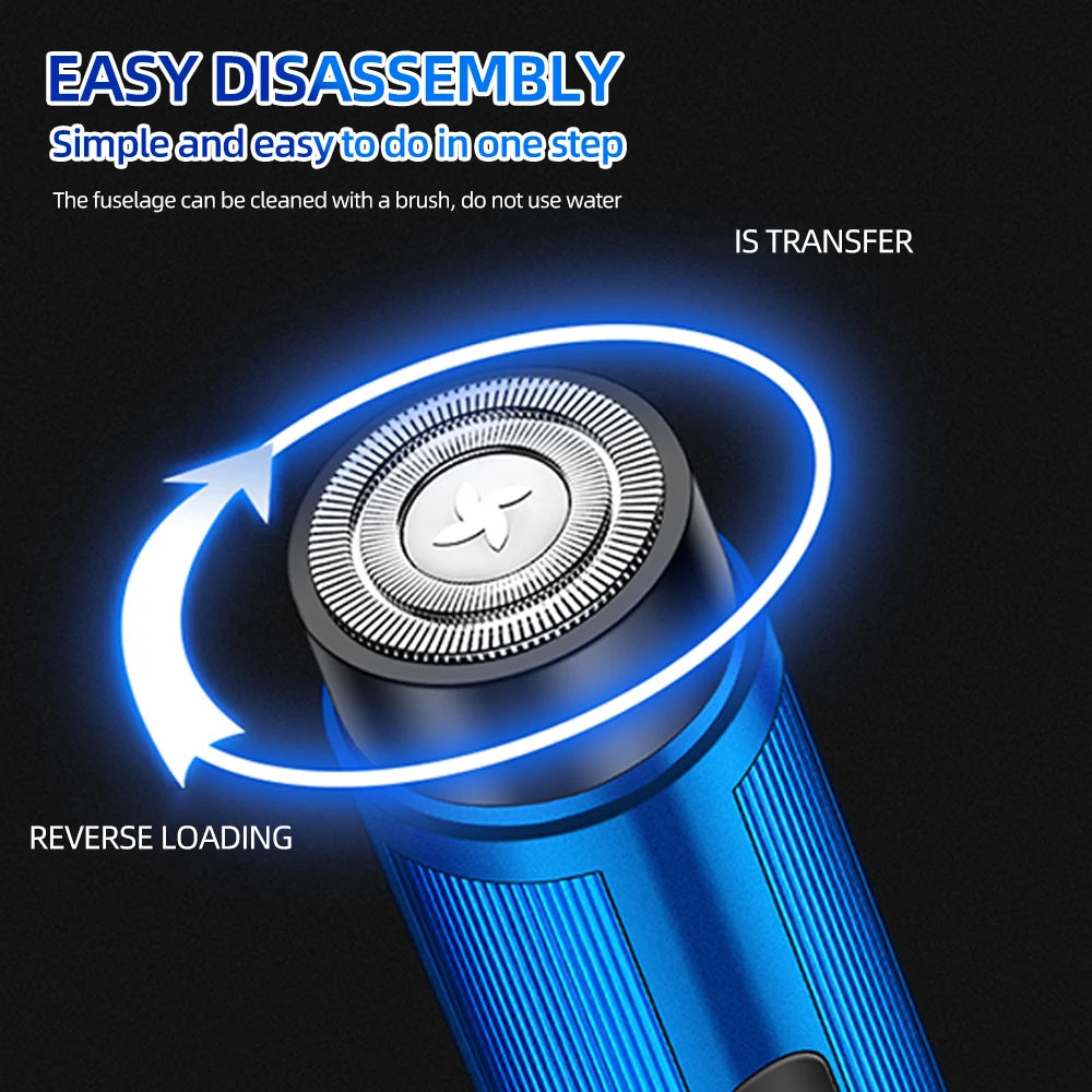 Men's Mini Electric Shaver, Electric Shaver, Rechargeable Shaver, Women's Men's Shaver, Car Mini Shaver, Electric Shaver Tool