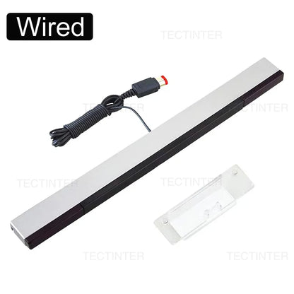 Wireless/Wired Sensor Remote Bar For Wii Receiver Sensor Bar For Nintendo Wii Infrared IR Signal Ray Sensor Receiver Bar