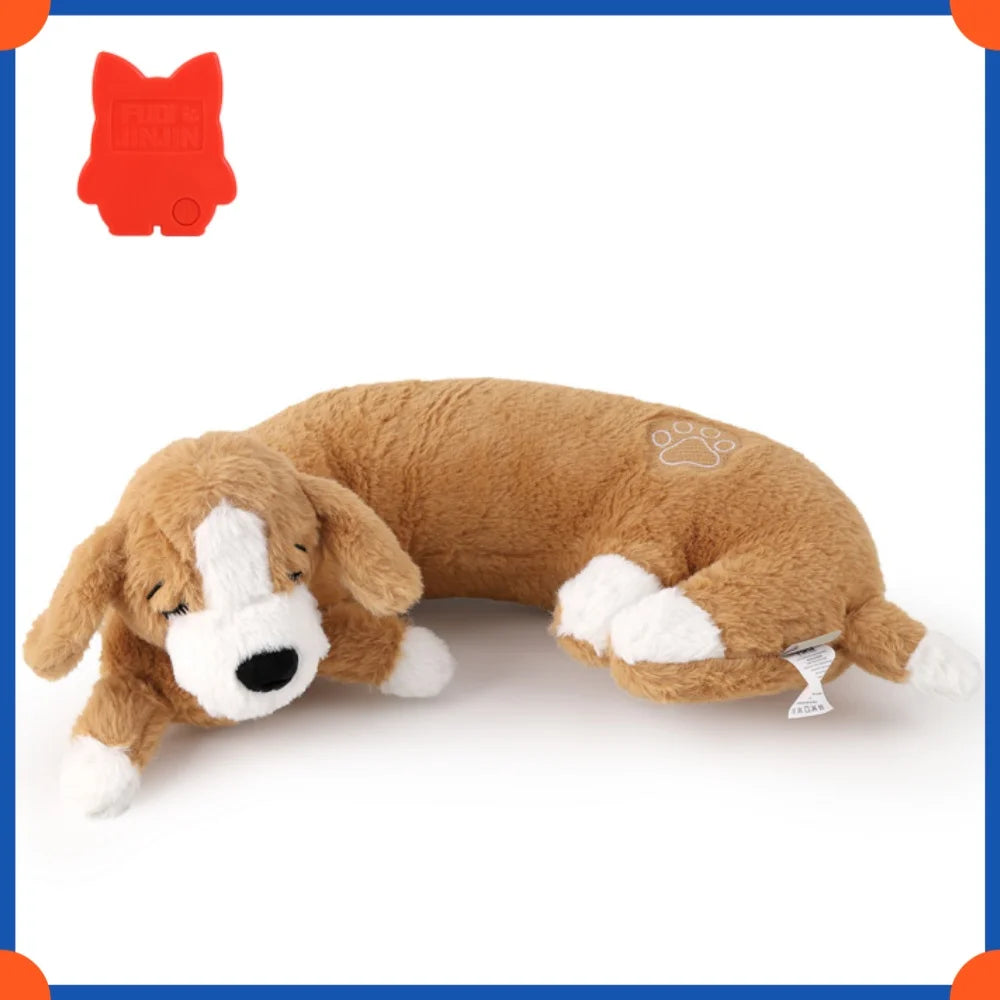 Plush Puppy Heartbeat Toys, Birthday Gifts, Rich Dog Puzzle Toys, Behavior Training, 16 Christmas
