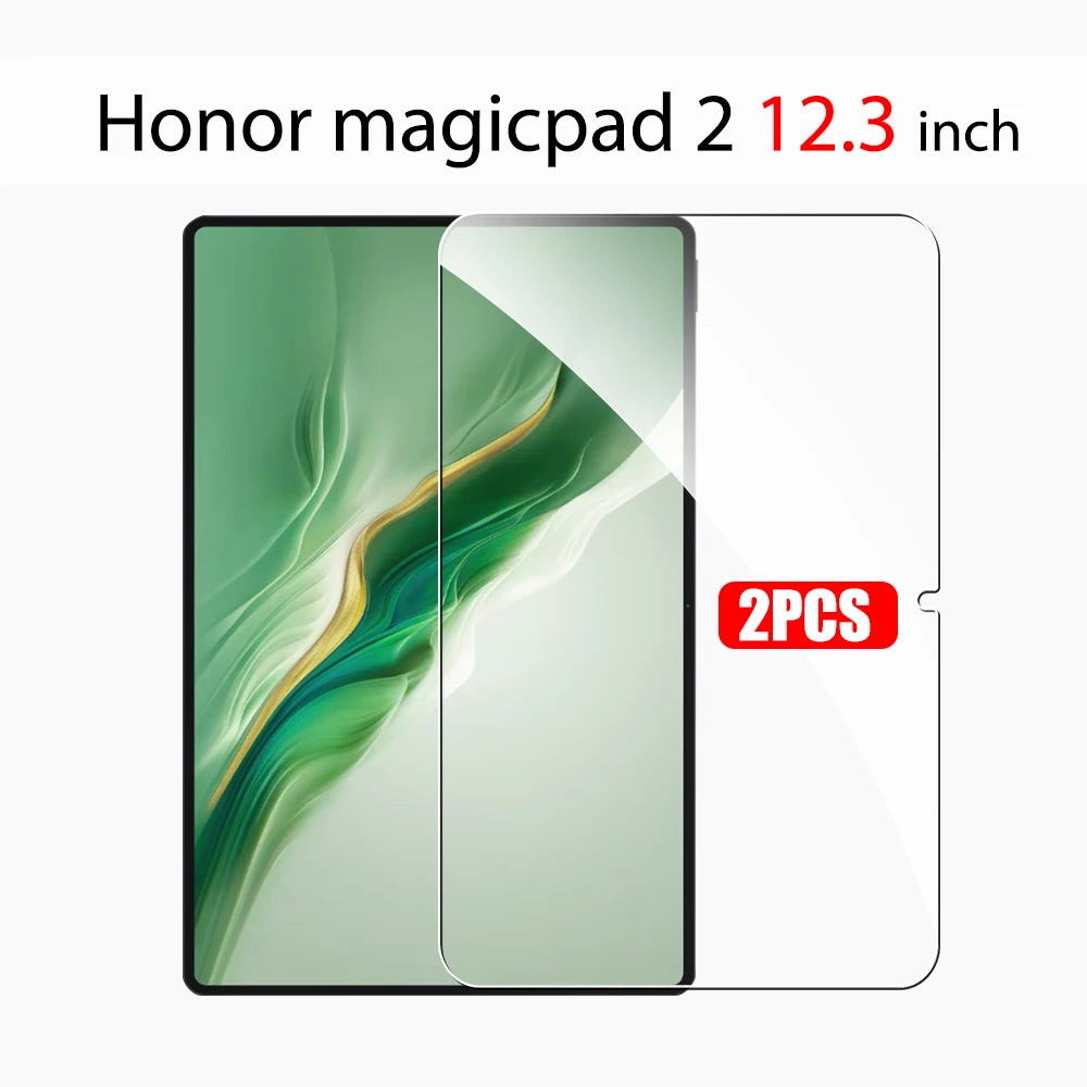 2PCS Tempered Glass for Honor Magicpad 2 2024 12.3 inch Screen Protector for magicpad 2 honor Film