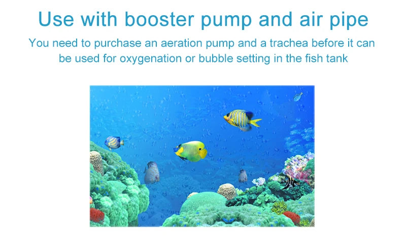 Aquarium Air Pump Oxygen Air Bubble Tube Aerator for Fish Tank Waterscape Bendable Air Stone Pipe Strip Diffuser Accessories