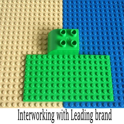 32x32x16x16 Dots Classic Base Plates MOC DIY Plastic Bricks Baseplates City Dimensions Building Blocks Figures Construction Toys