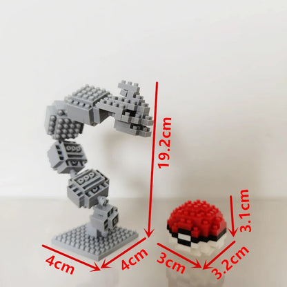 75 Style Building Blocks Assembly Anime Picachu Charizard Doll Blastoise Bulbasaur Gengar Bricks Figures Toy for Kid Gift