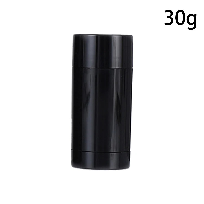 15/30/50/75g Deodorant Tube Handmade Round Twist Up Bottom Filling Empty Blush Stick Filling Stick Deodorant Container Travel