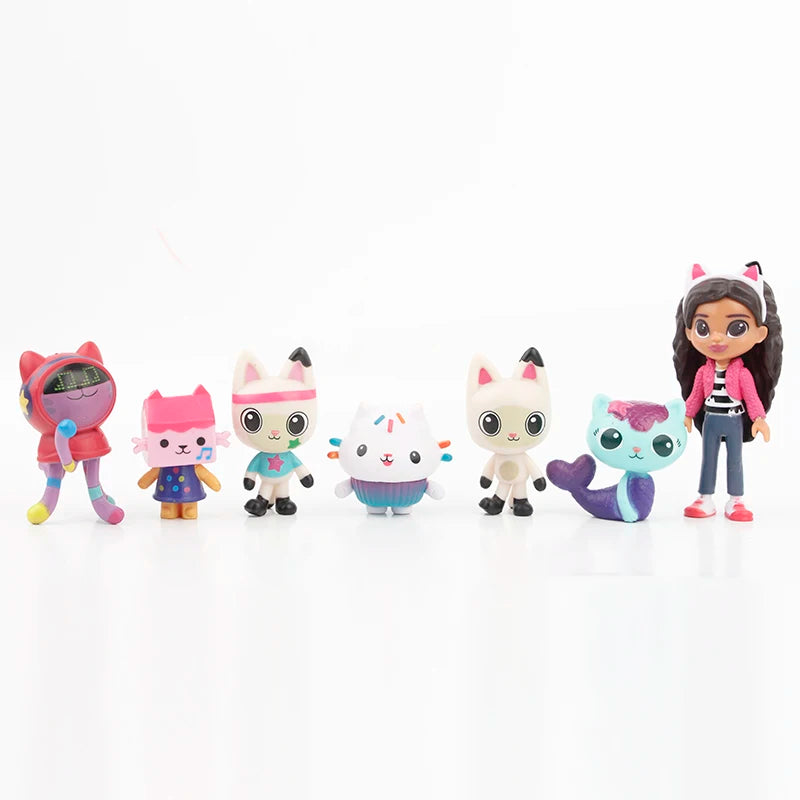 13pcs/set Gabby's Dollhouse Cute Figure Toys