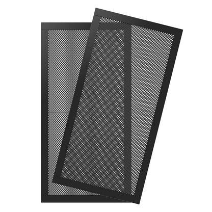 12x12cm 12x24cm Dust Filter For Computer Cooler Fan, Magnetic Frame PC Fan Dust Mesh PC Cooler Filter Dustproof PVC Cover