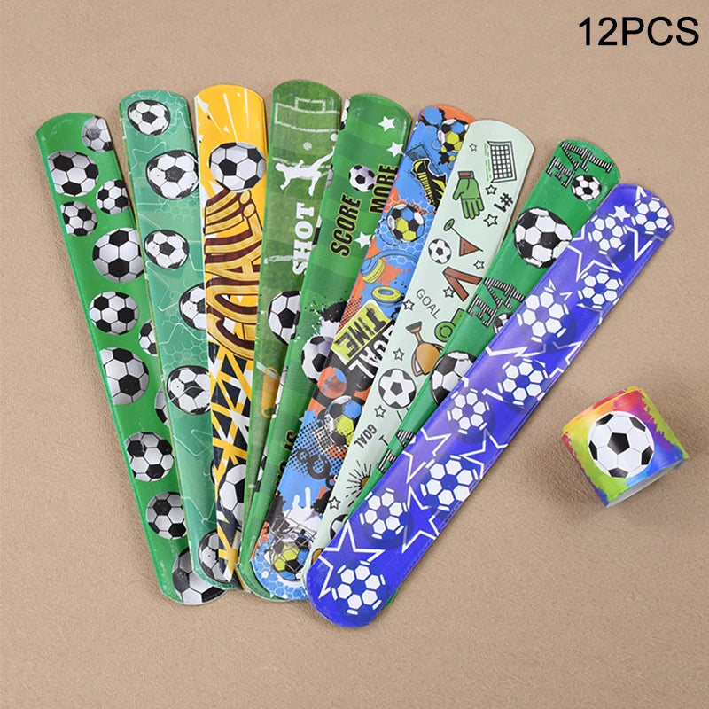 Soccer Party Favors Football Theme Bracelets Keychain Pin Ball Maze Game Toys Kids Birthday Party Pinata Fillers Christmas Gift