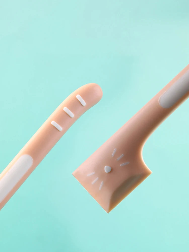 Pet Food Can Spoon And Lid, Cute Long Handle Spoon, Suitable For Wet Food, Canned Food, Snacks, Easy To Clean, Cats And Dogs