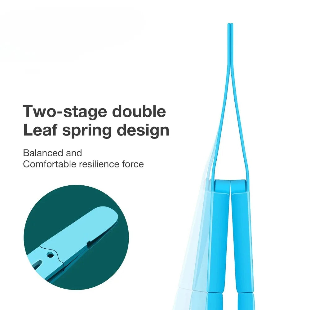High-Quality Eyebrow Tweezer Colorful Hair Beauty Fine Hairs Puller Stainless Steel Slanted Eye Brow Clips Removal Makeup Tools