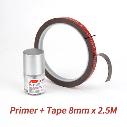 ADHESION PROMOTER + DOUBLE SIDED TAPE = BEST BUDDIES EVER 944 Primer Acrylic Foam Tape Increase Viscosity 80%