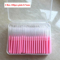 2 Box Pink 100pcs