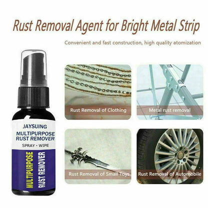 30ml Powerful Rust Remover Agent, Universal Anti-Rust Care Liquid for Metal Chrome Auto Car Detailing Supplies