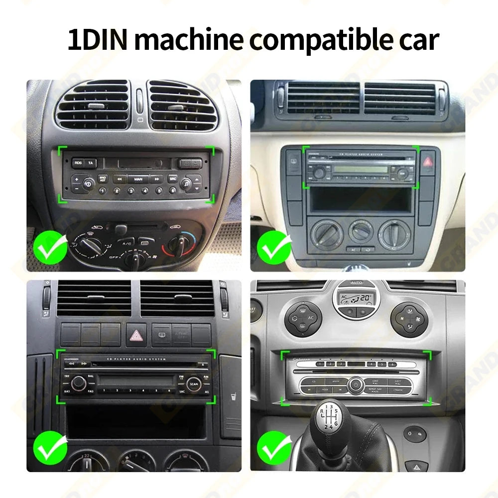 6.5 Inch 1Din IPS Screen Wireless Carplay Android Auto Airplay Car Radio MP5 Player Stereo Bluetooth FM Type-C PD3.0 Fast Charge