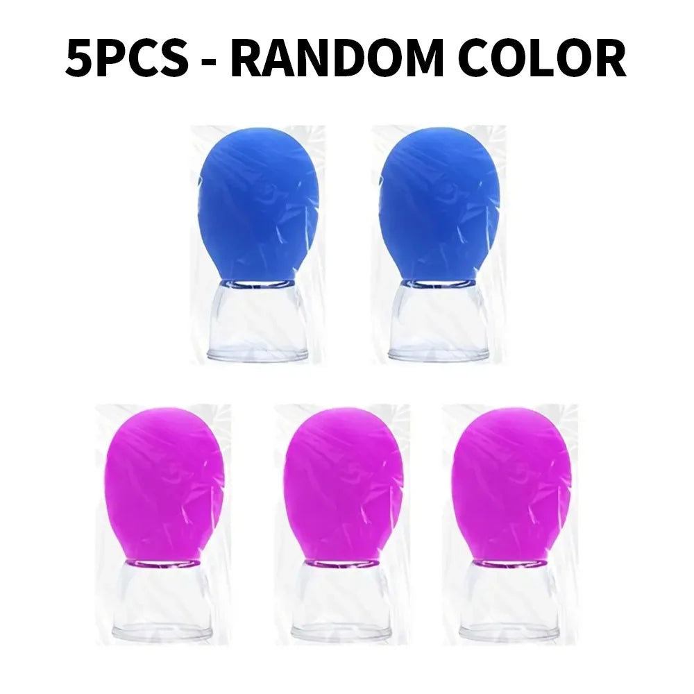 10PCS/5PCS/2PCS - Mini Facial Meridian Cup Suction Cup, Facial Cupping Device, No Battery Required