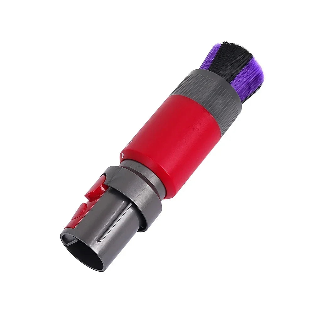 Traceless Dust Brush Part Fit for Dyson V7 V8 V10 V11 V15 Part Vacuum Cleaner Accessories Replacement Dusting Brush Attachment
