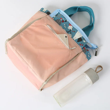Rilibegan Lunch Bags Handbag Picnic Lunch Bags Bento Box For Family Outdoor Leisure Park Lunch Bag Big Capacity Family Lunch Bag