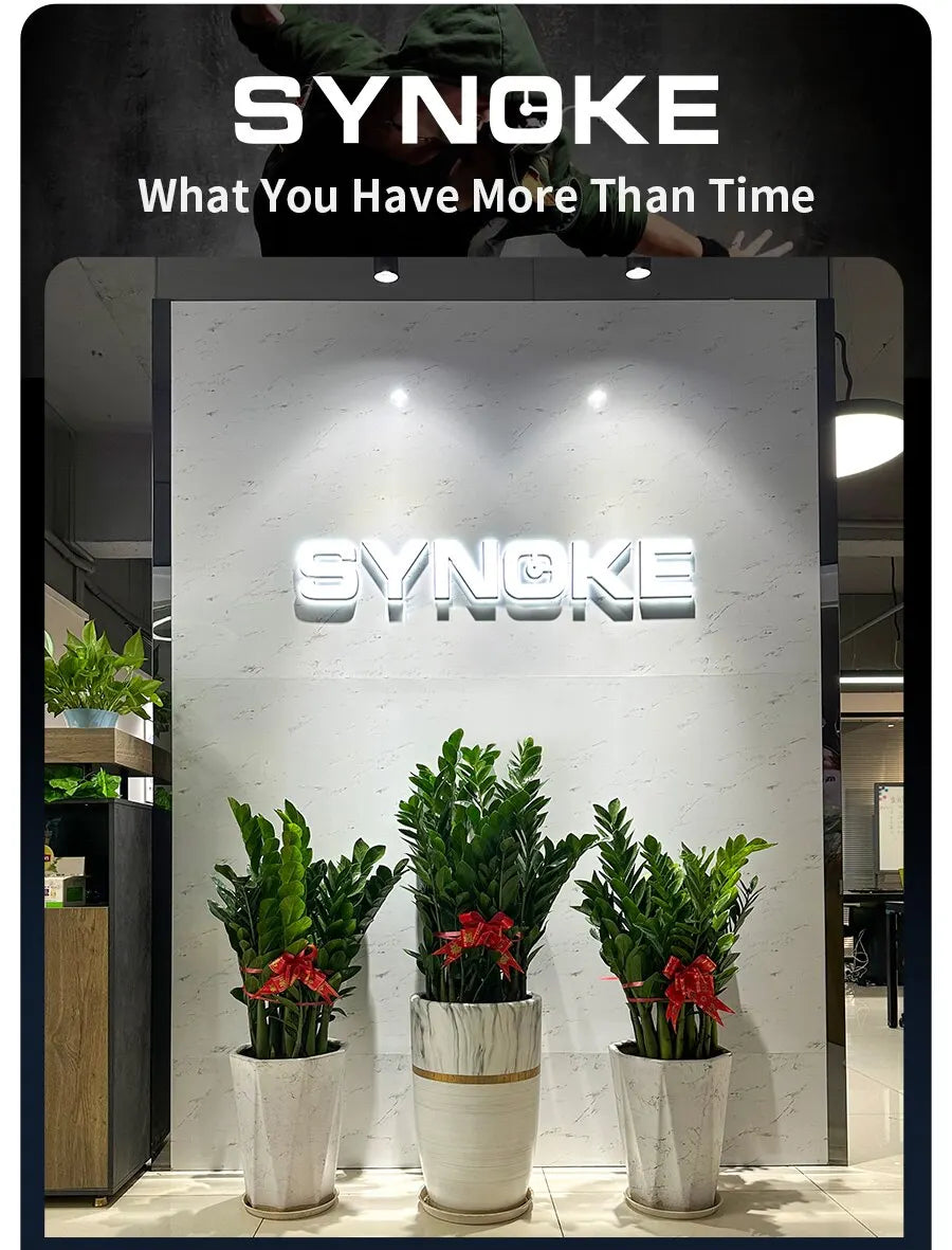 SYNOKE Outdoor Sport Watch 30M Waterproof Digital Men Fashion MultiFunction Waterproof Digital Watch Men