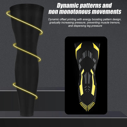 1PC Knee Compression Sleeve with Padded Protection - Breathable Leg Support for Basketball,Football,Running,Sport- Youth & Adult