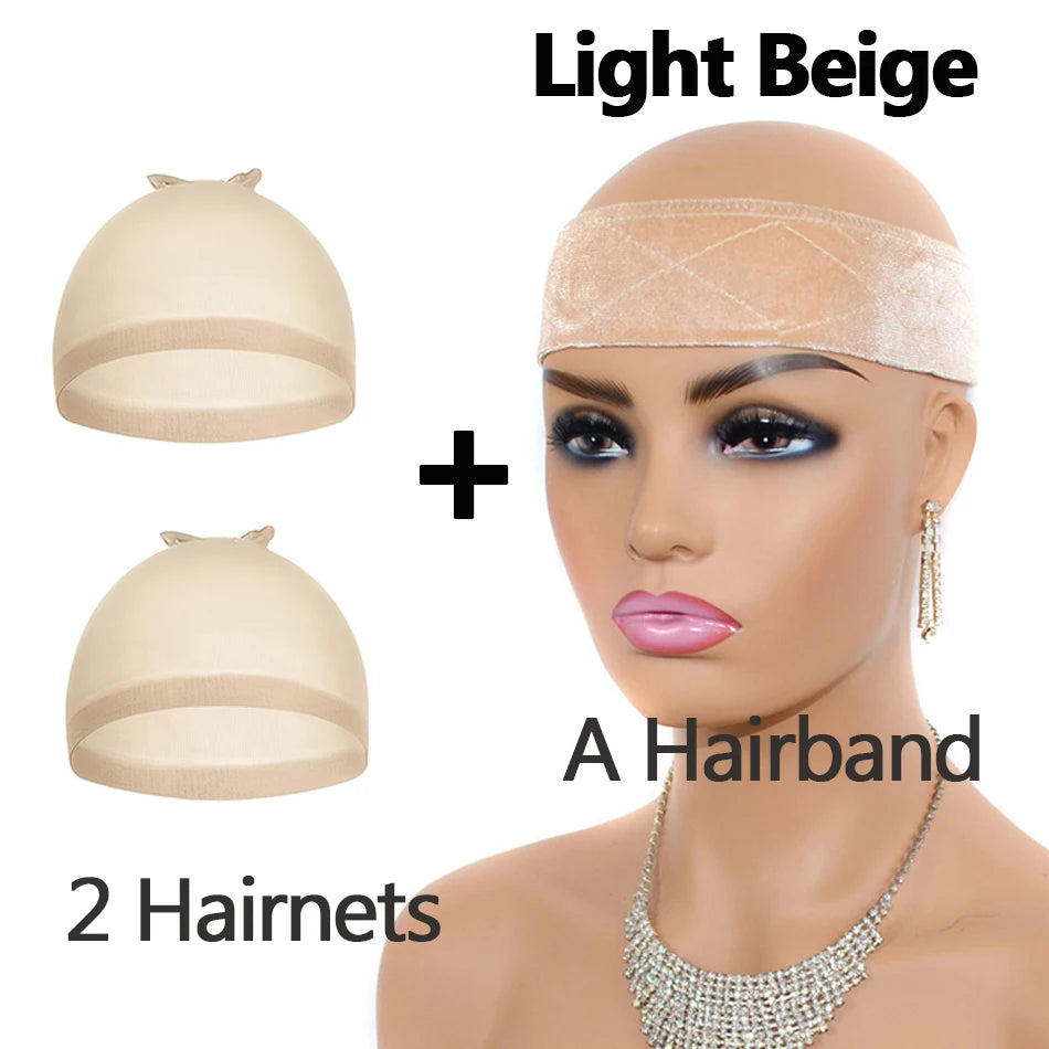 Velvet Wig Grips Headband Adjustable Grip Headbands For Lace Frontal Wigs Non-slip Soft Velvet Wig Grips Headband To Hold Wig