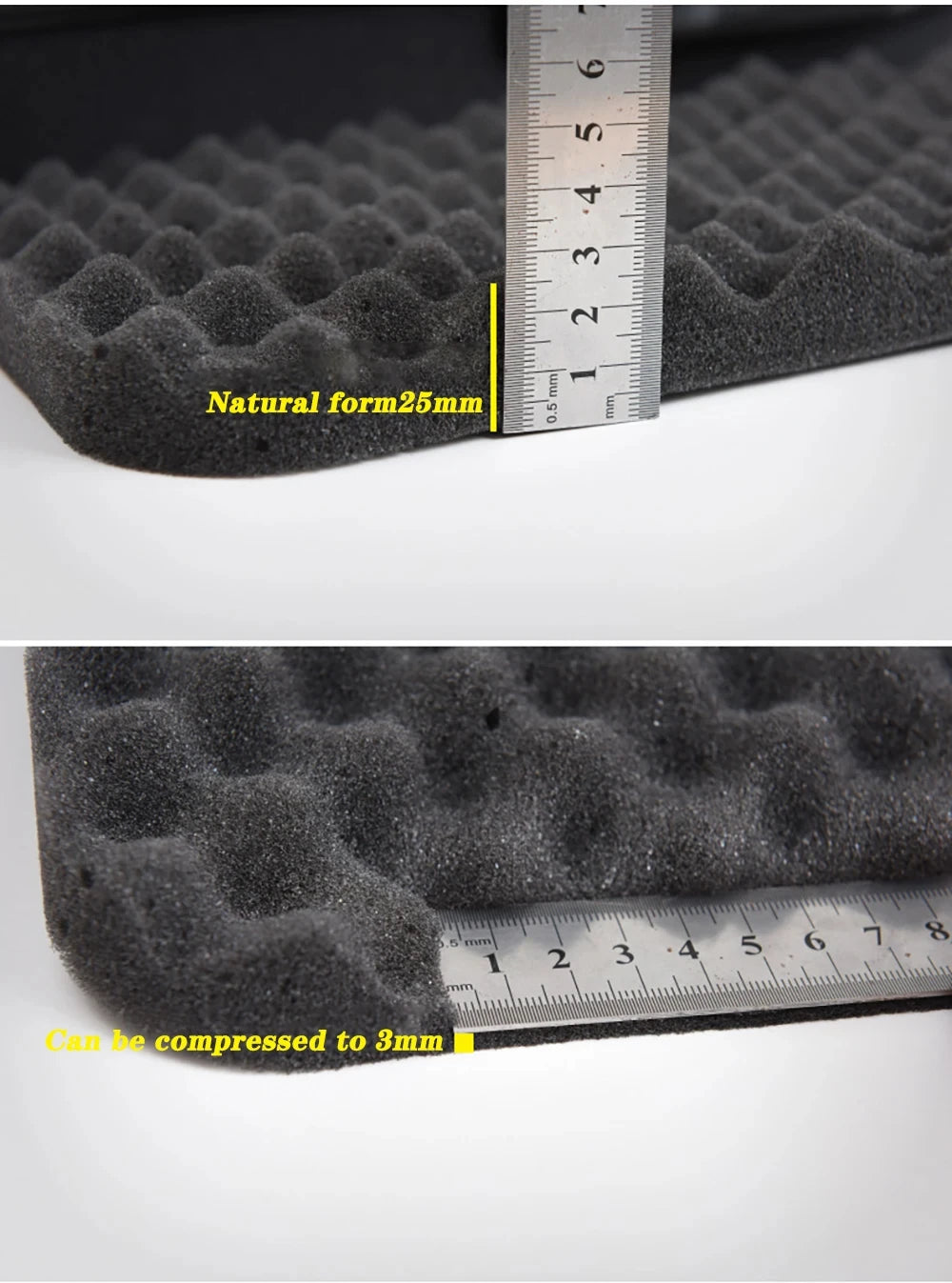 Portable Fishing Tool Bag EVA Shockproof Portable Fishing Rod Bag Sponge Lining Fishing Wheel Fishing Accessories Kit Outdoor