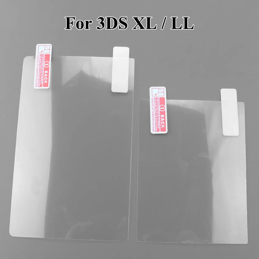 1PCS Top Bottom HD Clear Protective Film For NS NDSL NDSL for 2DS New 3DS XL LCD Screen Protector