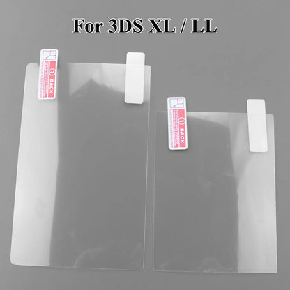 1PCS Top Bottom HD Clear Protective Film For NS NDSL NDSL for 2DS New 3DS XL LCD Screen Protector