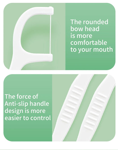 600PCS, 300PCS, 100PCS - Flosser-50PCS/Box - Cleaning interdental spaces, oral care tools