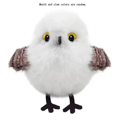 Cat interactive toy electric simulated bird chirping plush cat toy pet feather teaser bird-shaped toy