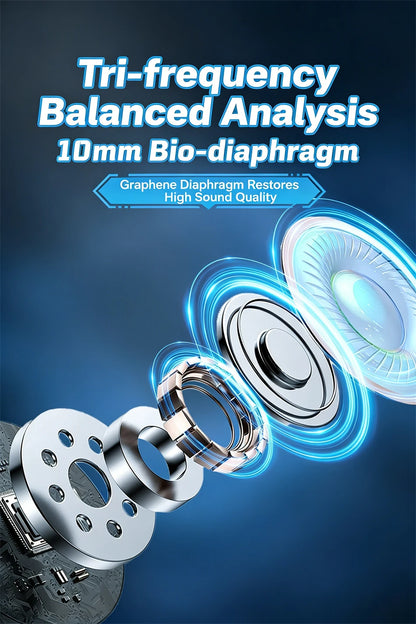 2026 New HOT Earphone Bluetooth 5.3 Headphones with Mic 9D Stereo Pro 6 Earbuds Dual Modes Music Game Wireless Headset Choice