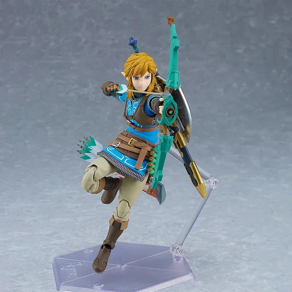 GSC Figma 626 Link Tears of The Kingdom Ver Limited Edition Action Figure In Stock Collectible Model Ornament Toys Birthday Gift