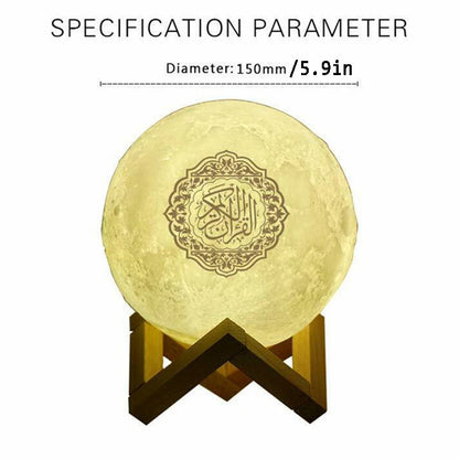 Azan Muslim Night Light Quran Portable Wireless Caixa De Som Bluetooth Speaker Music Sound Box Blutooth Holy Lamp Mini Baffle