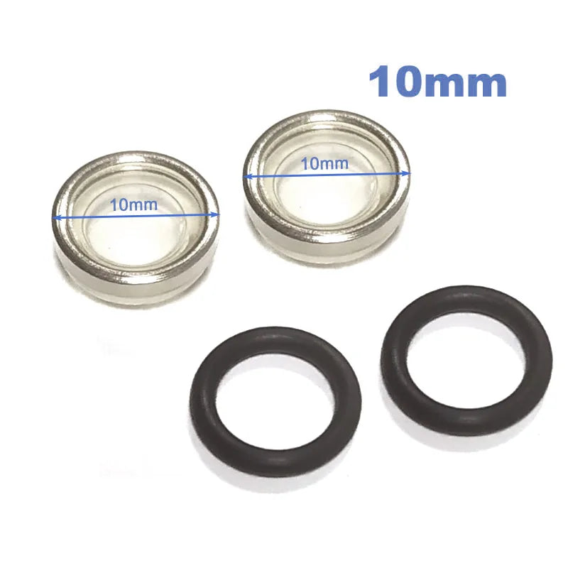 18mm/14mm/12mm/10mm Master Brake Cylinder Reservoir Sight Glass Motorcycle Dirt Bike Gasket