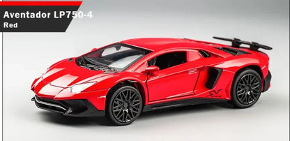 1:32 Lamborghinis SV LP750-4 Alloy Sports Car Model Diecast & Toy Metal Vehicle Simulation Car Model Collection Children's Gifts