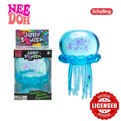 High Quality Needoh Nice Cube Fuzz Ball Jellyfish Squishy Blind Box Soft Stress Relief Toy Cute Relaxing Squeeze Sensory Toy