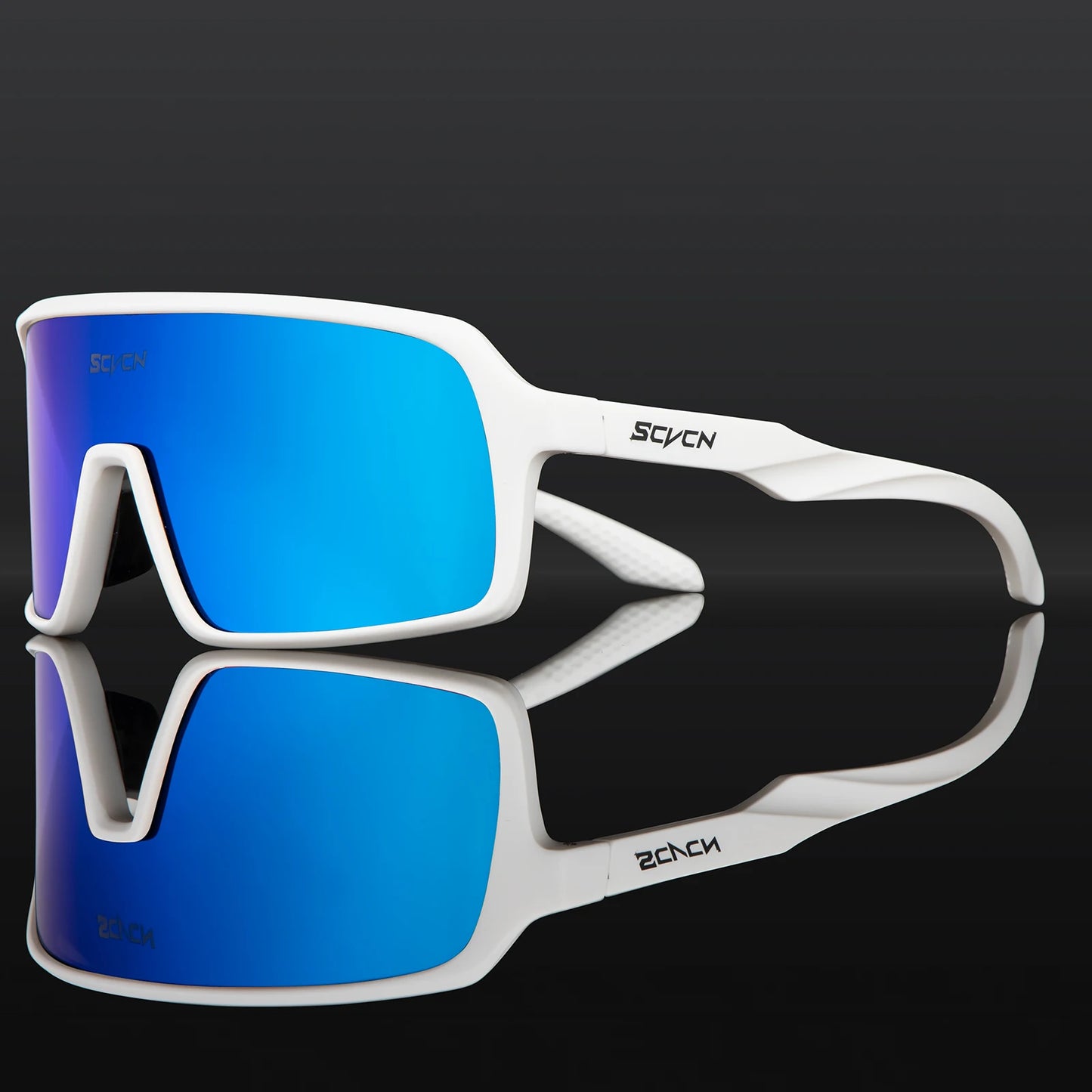 SCVCN Polarized Cycling Sunglasses Men Mtb Sports UV400 Photochormic Glasses Goggles Bicycle Bike Glasses Women Cycling Eyewear