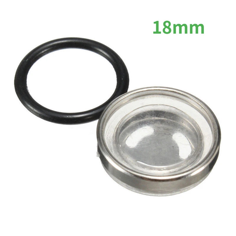 18mm/14mm/12mm/10mm Master Brake Cylinder Reservoir Sight Glass Motorcycle Dirt Bike Gasket
