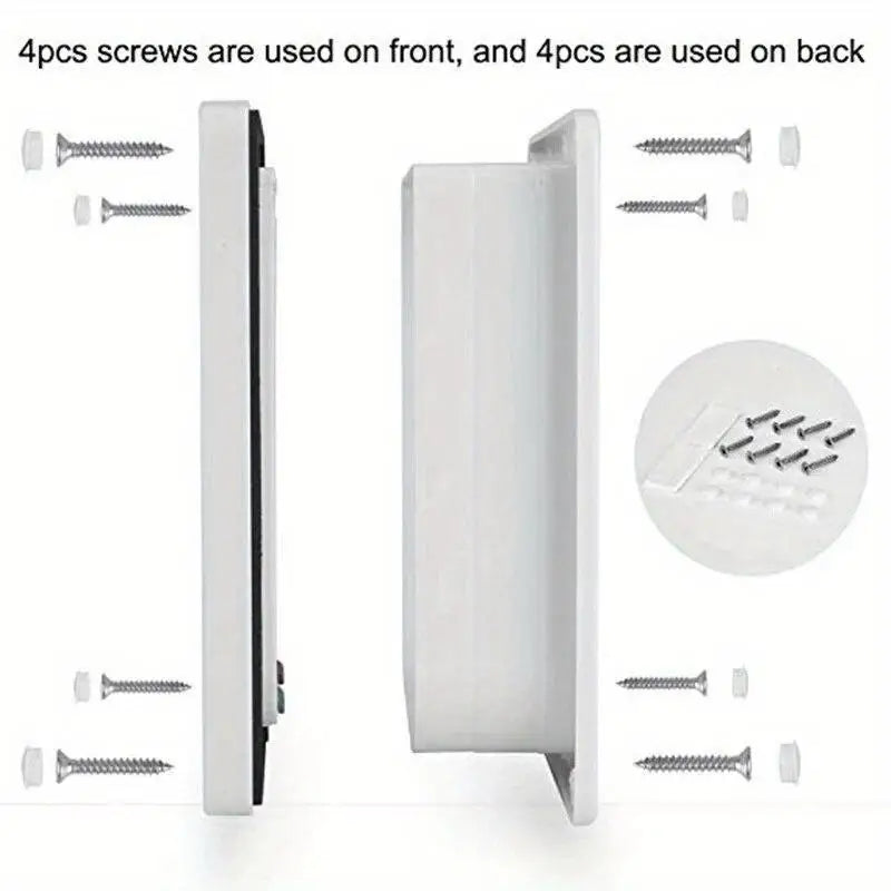 Pet Cat Door Hole Dog Door Hole Can Control Free Entry And Exit Pet Home Practical Two-way Door Safety Flap Door Pet Supplies