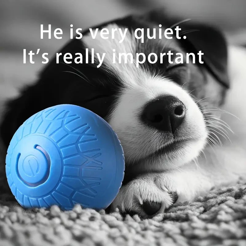 Smart Dog Toy Ball Automatic Interactive Pet Electronic Rolling USB Rechargeable Moving Bouncing for Puppy to Large Dog Chew Toy