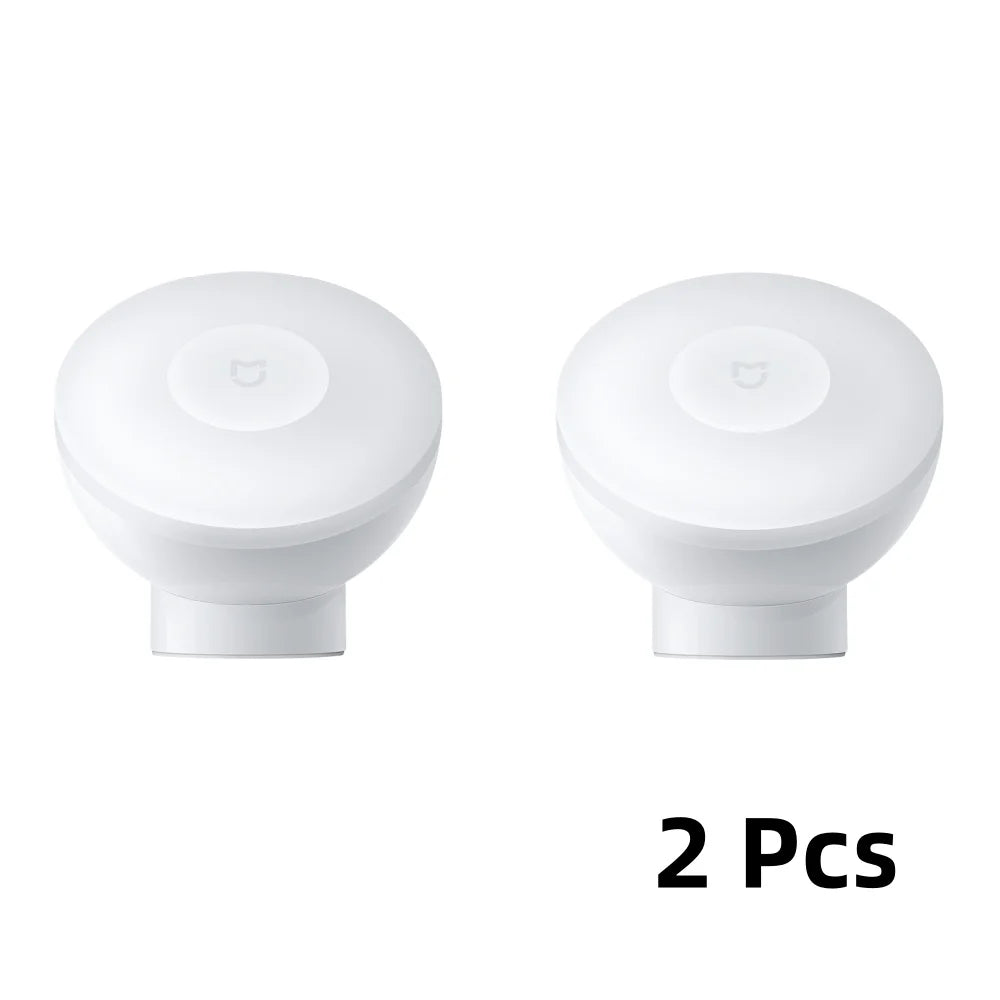 Original Mijia Night Light 2 Smart Motion Sensor, Dimmable Brightness Auto Light Sensing Bedside Lamp for Bedroom Kids Adults