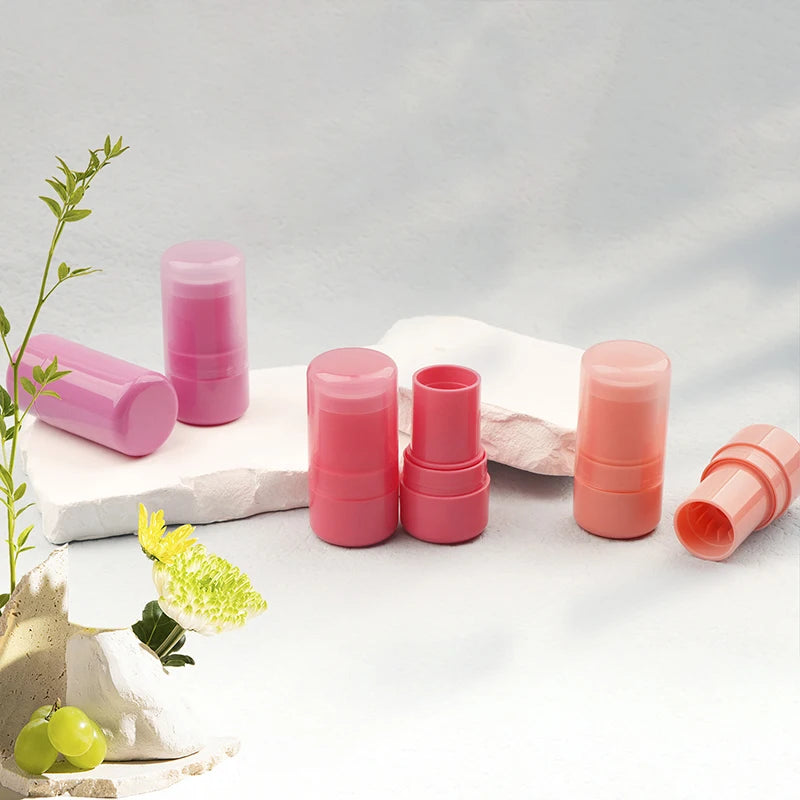 1Pcs Antiperspirant Tube Lip Balm Tubes With Lids 8g Empty Plastic Lip Rotatable Lipstick Tubes Empty Containers