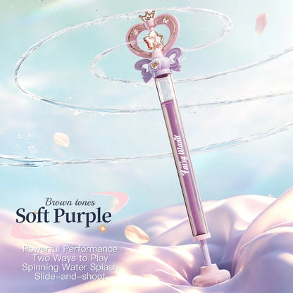 Magic Fairy Wand Water Gun Sparkling Summer Water Play Toy for Kids Adults Birthday Gift Water Battle Cannon