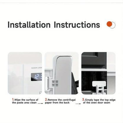 1 Pcs Home Refrigerator Lock Fridge Freezer Door Catch Lock Toddler Kids Child Oven Cabinet Safety Lock For Baby Safety Lock