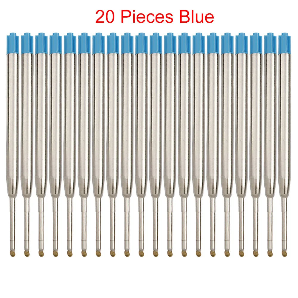 98mm1.0mm Ballpoint Pen Refills For Parker Pens Medium Point Blue Red Black Ink Rods For Writing Office Stationery