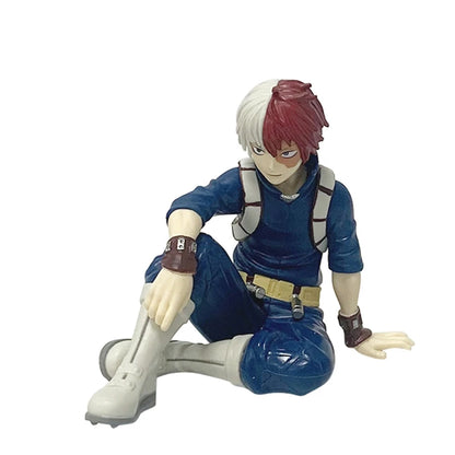 21cm Boku no Hero Academia Anime Figure Bakugo Katsuki Action Figure Midoriya Izuku/Todoroki Shoto Figurine PVC Collection Toys