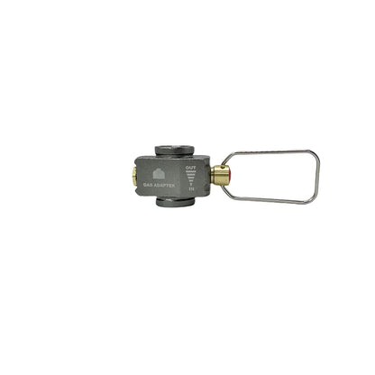 Gas Saver Plus Gas Burner Adapter Aluminum Alloy Convertor Shifter Refill Flat Tank Conversion Adapter Camping Gas Adaptor Valve