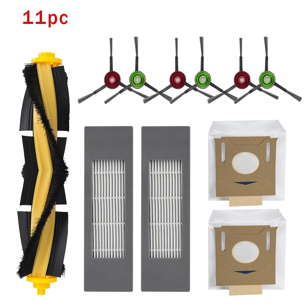 Accessories For ECOVACS Deebot T8 AIVI N8 Pro AIVI N9 N10 N10 Plus Side Brush,Main Brush,  Filter, Dust Bag,Hepa Filter