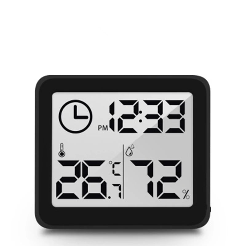 Digital Clock Desk Clock with Temperature Humidity  Wall Clocks for  Home Kitchen Office Desk Decorations NIDITON