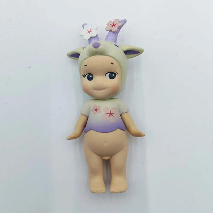 Sonny Angel' Purple Cherry Blossom Series Nigbt Minifigure Version Blind Box Decoration Cute Mystery Surprise Giff