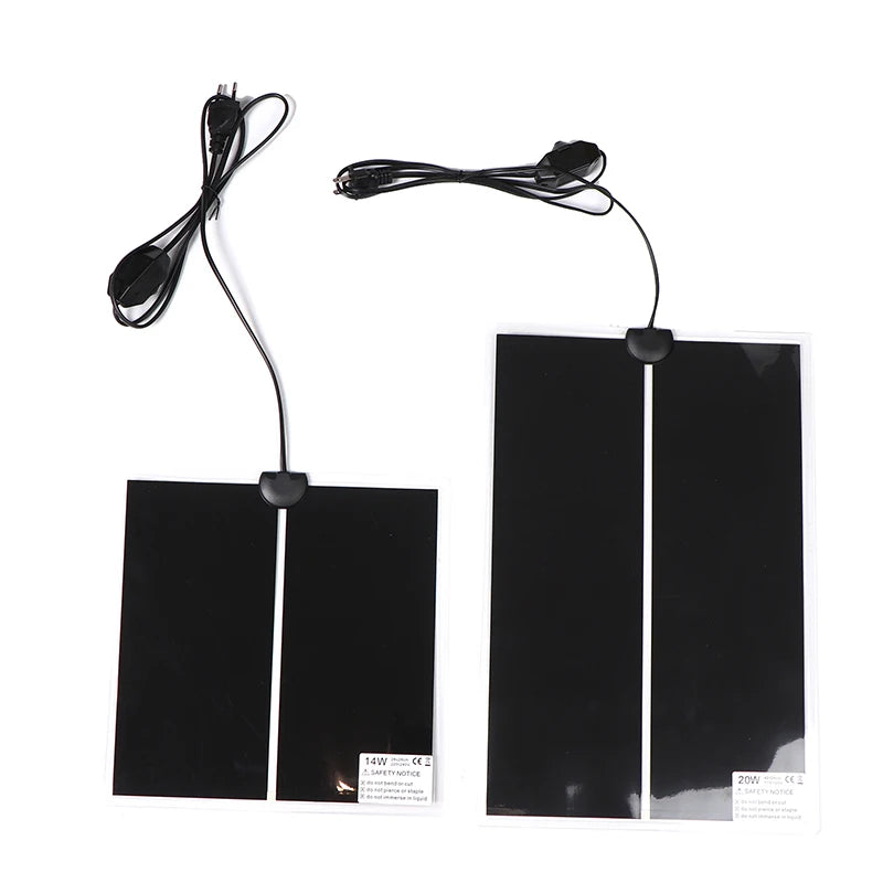 5-45W Terrarium Reptiles Heat Mat Climbing Pet Heating Warm Pads Adjustable Temperature Controller Mats EU/US